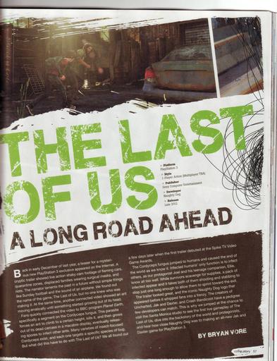 The Last of Us - Превью от Gameinformer (сканы)